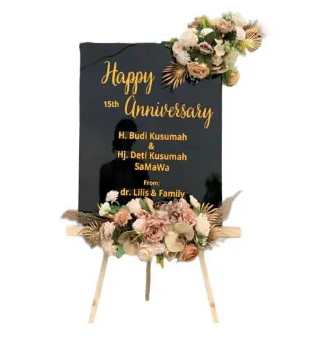 Papan Bunga Akrilik Donowarih